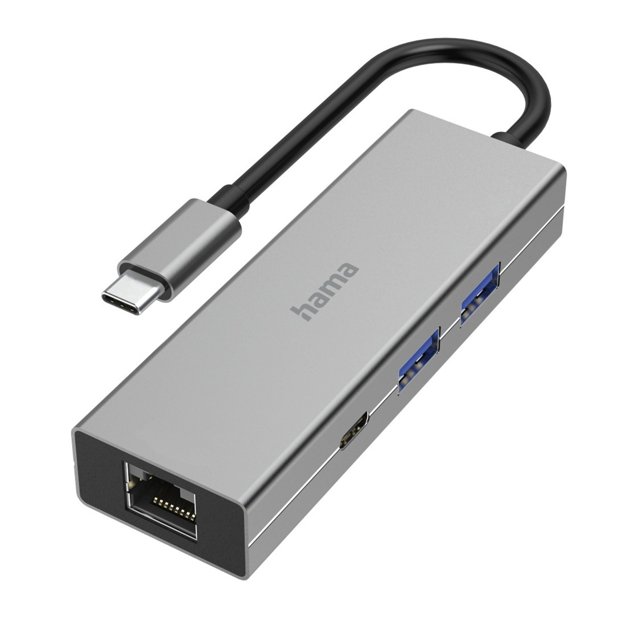 Hama Multiport, 4 Ports Computer-Adapter, 0.15 cm