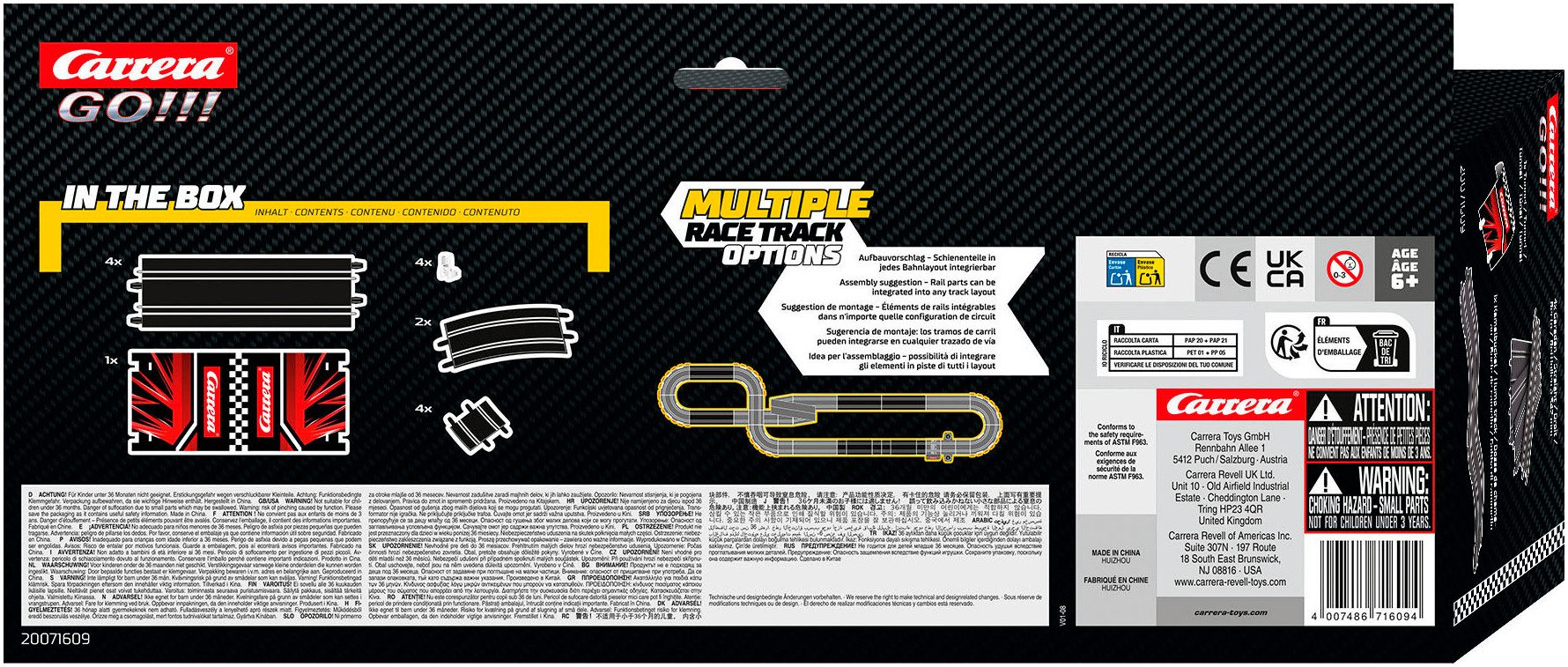 Carrera® Anschlussschiene Carrera GO!!! Extension Pack - Super Hump