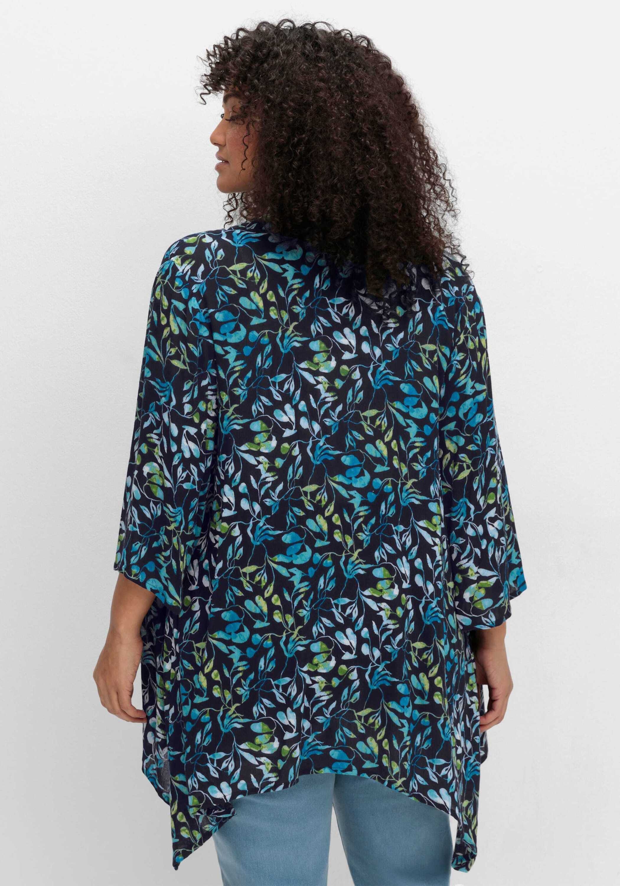 Sheego Klassische Bluse Longbluse 3/4-Arm günstig online kaufen