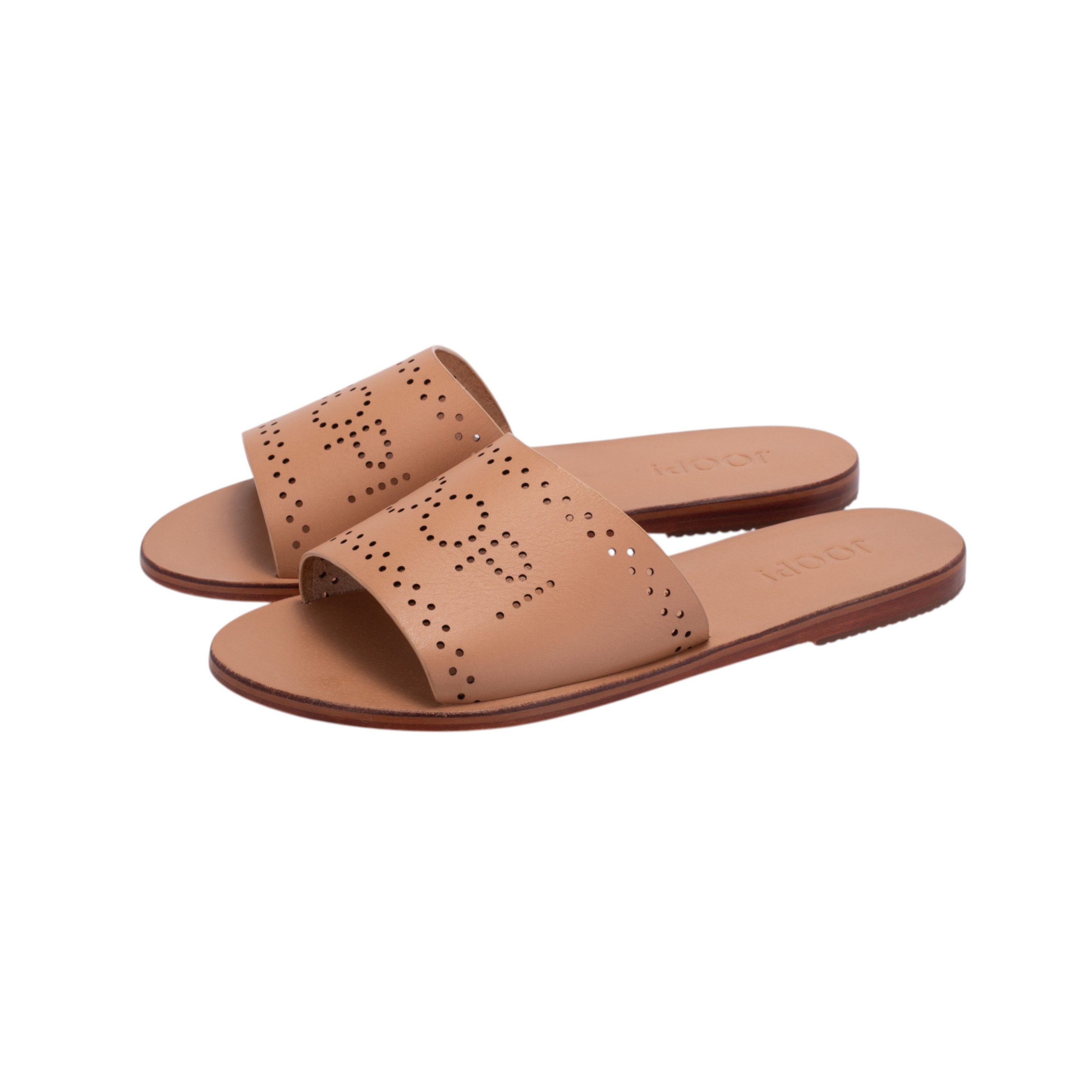 JOOP! Pantolette Sommerschuh, Strandschuh, Schlappen mit Logoprägung