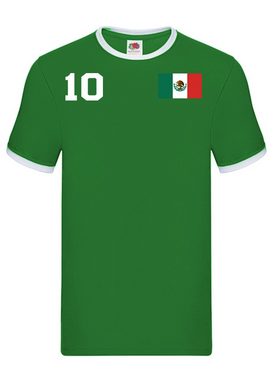 Blondie & Brownie T-Shirt Herren Mexiko Mexico Sport Trikot Fußball Meister WM Copa America