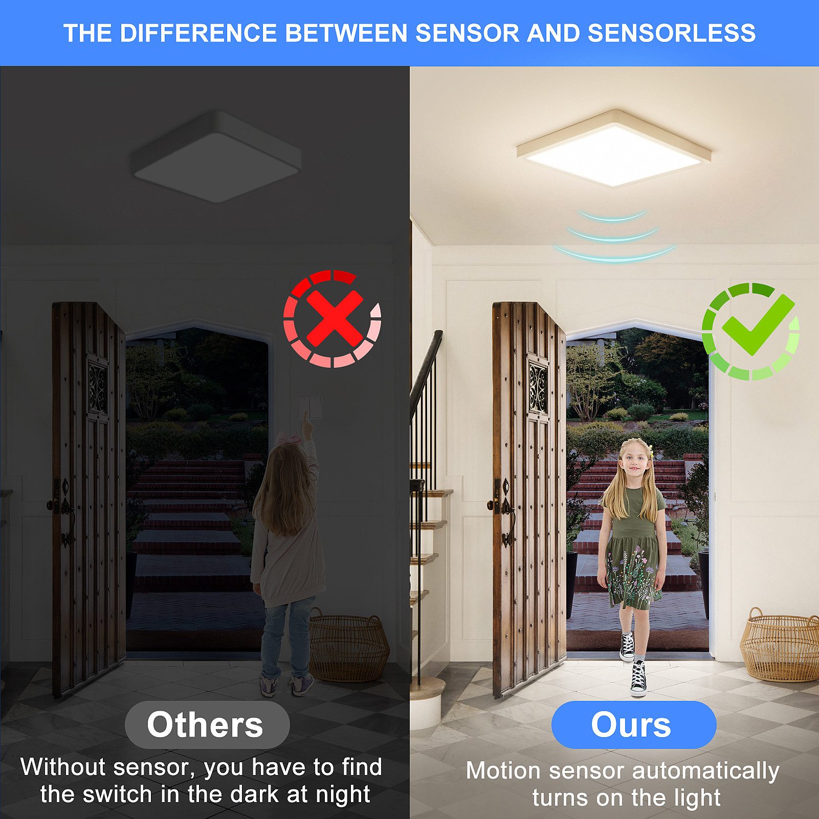 Oraymin LED Deckenleuchte LED Deckenlampe mit günstig online kaufen