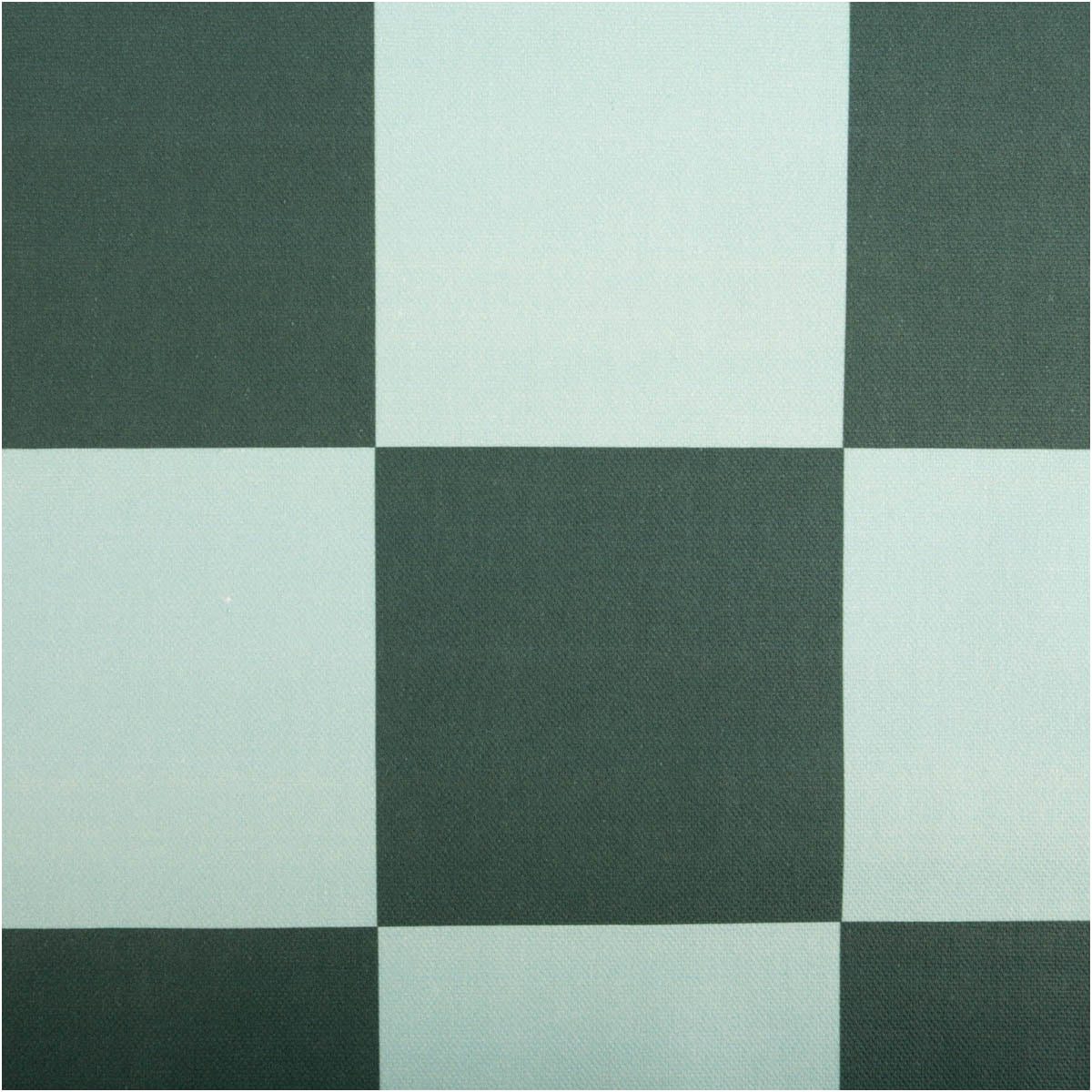 SCHÖNER LEBEN. Stoff Baumwollstoff Meterware Dekostoff 10x10cm dunkelgrün mintgrün 140cm, abwaschbar
