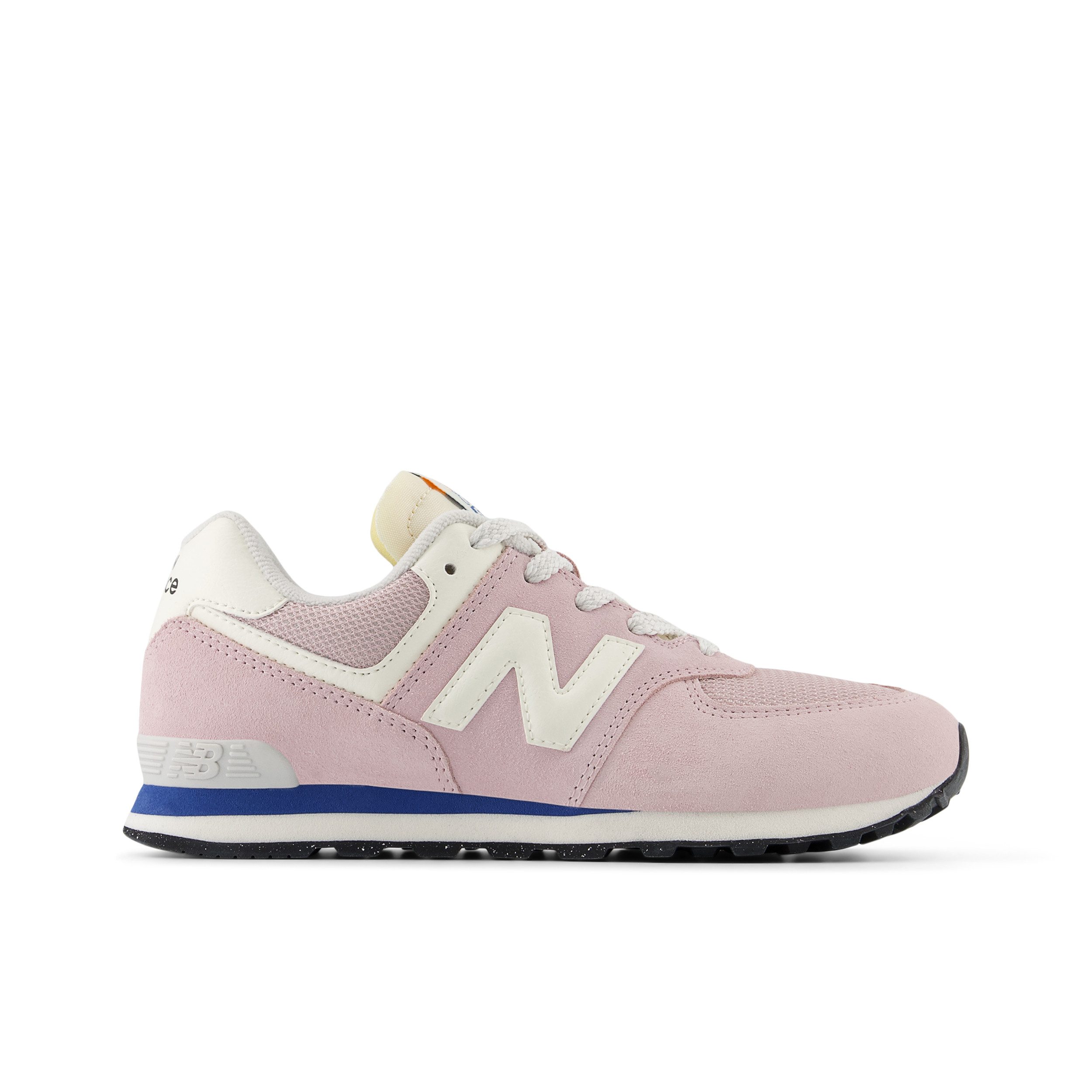 New Balance 574 Sneaker mit niedrigem Schaft, aus Leder und Textil