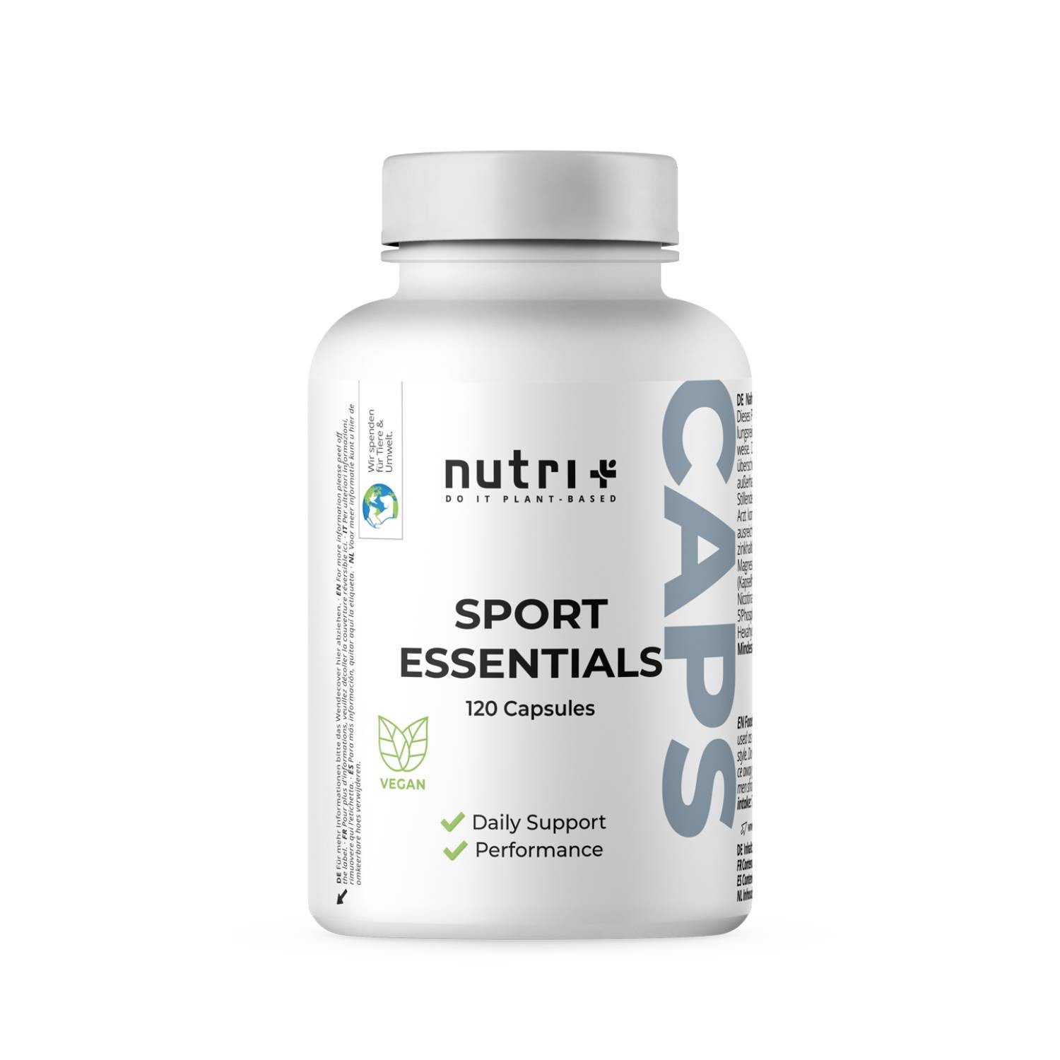 nutri+ Sport Essentials Sportler Vitamine Kapseln
