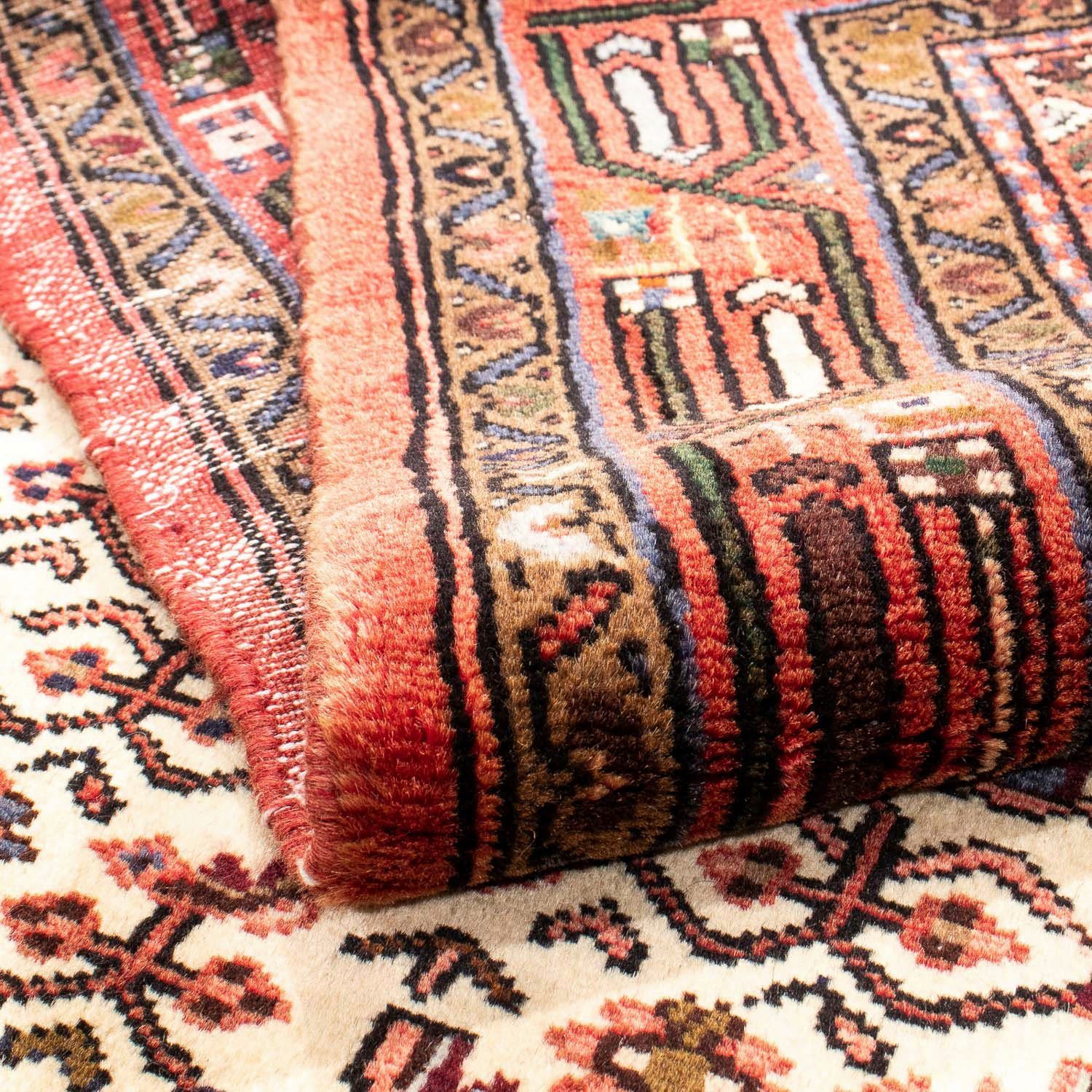 Orientteppich Perser Nomadic Einzelstück Handgeknüpft, - - - 10 beige, Höhe: rechteckig, 160 Zertifikat 106 morgenland, cm mit x mm, Wohnzimmer