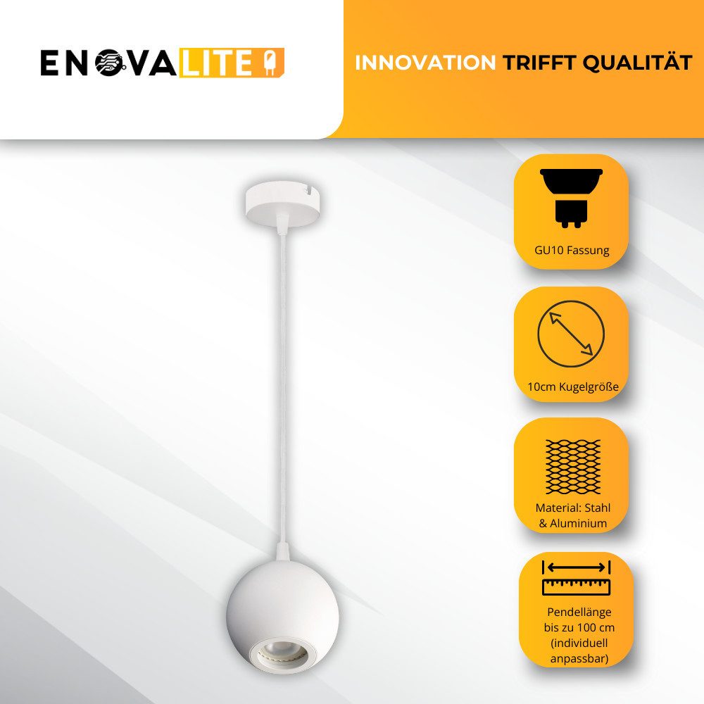 ENOVALITE LED Pendelleuchte ENOVALITE LED Pendelleuchte 7 W Weiß