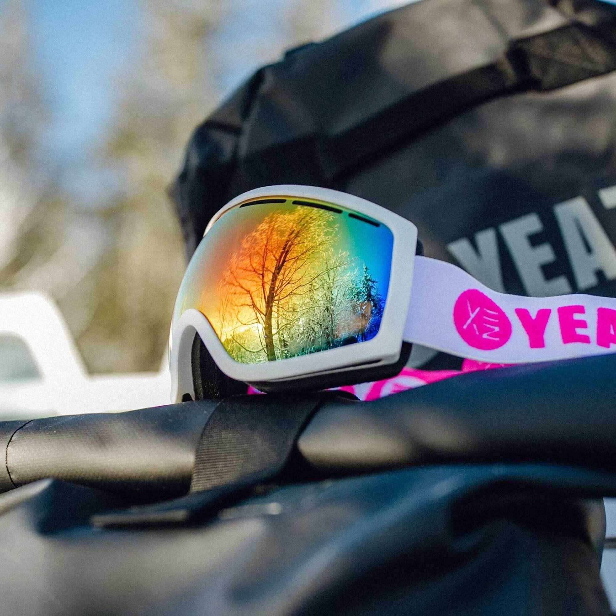 Kinder Accessoires YEAZ Skibrille PEAK, Premium-Ski- und Snowboardbrille für Erwachsene und Jugendliche