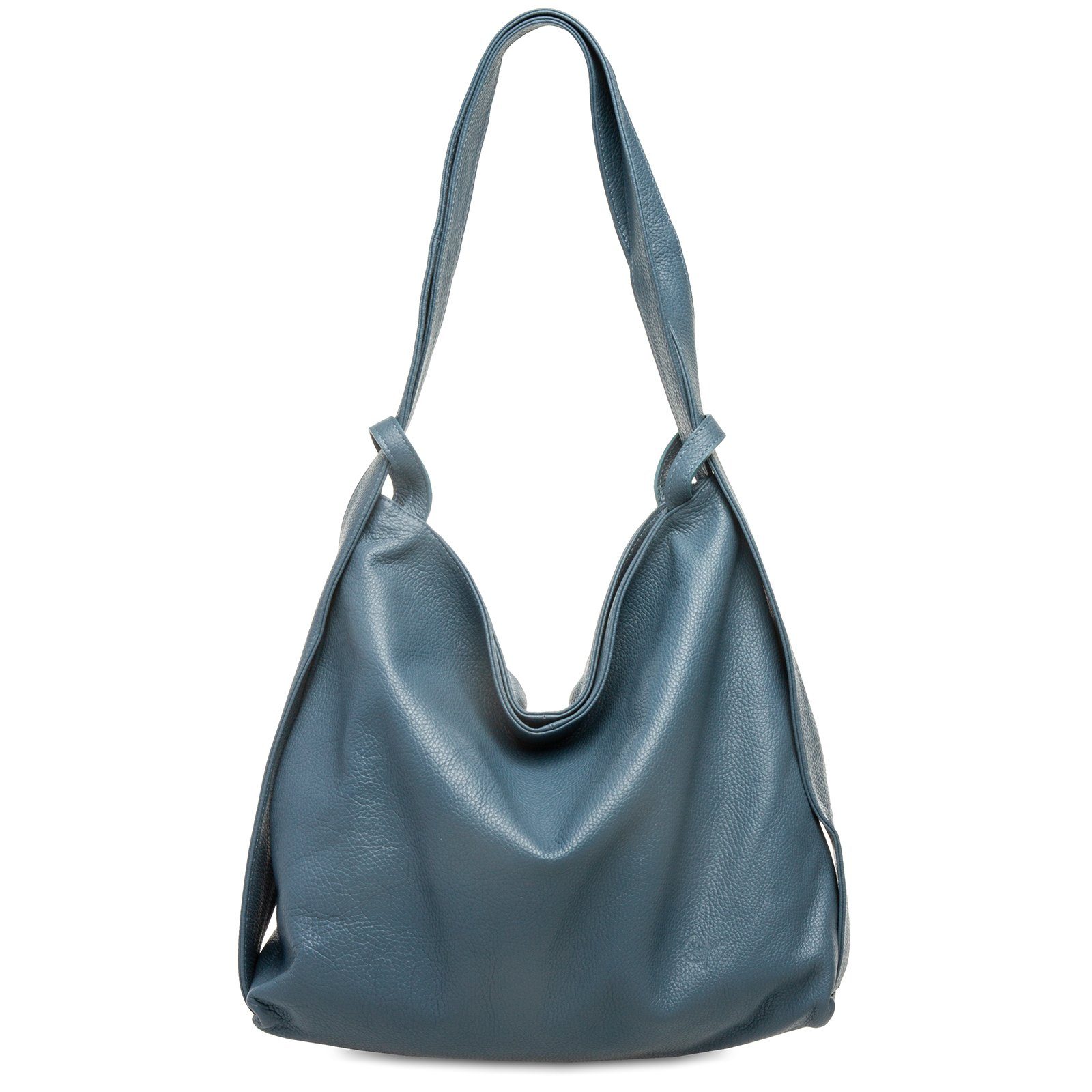 Caspar Schultertasche 2 in 1 XL Leder Damen Rucksack Tasche - PREMIUM LINE günstig online kaufen