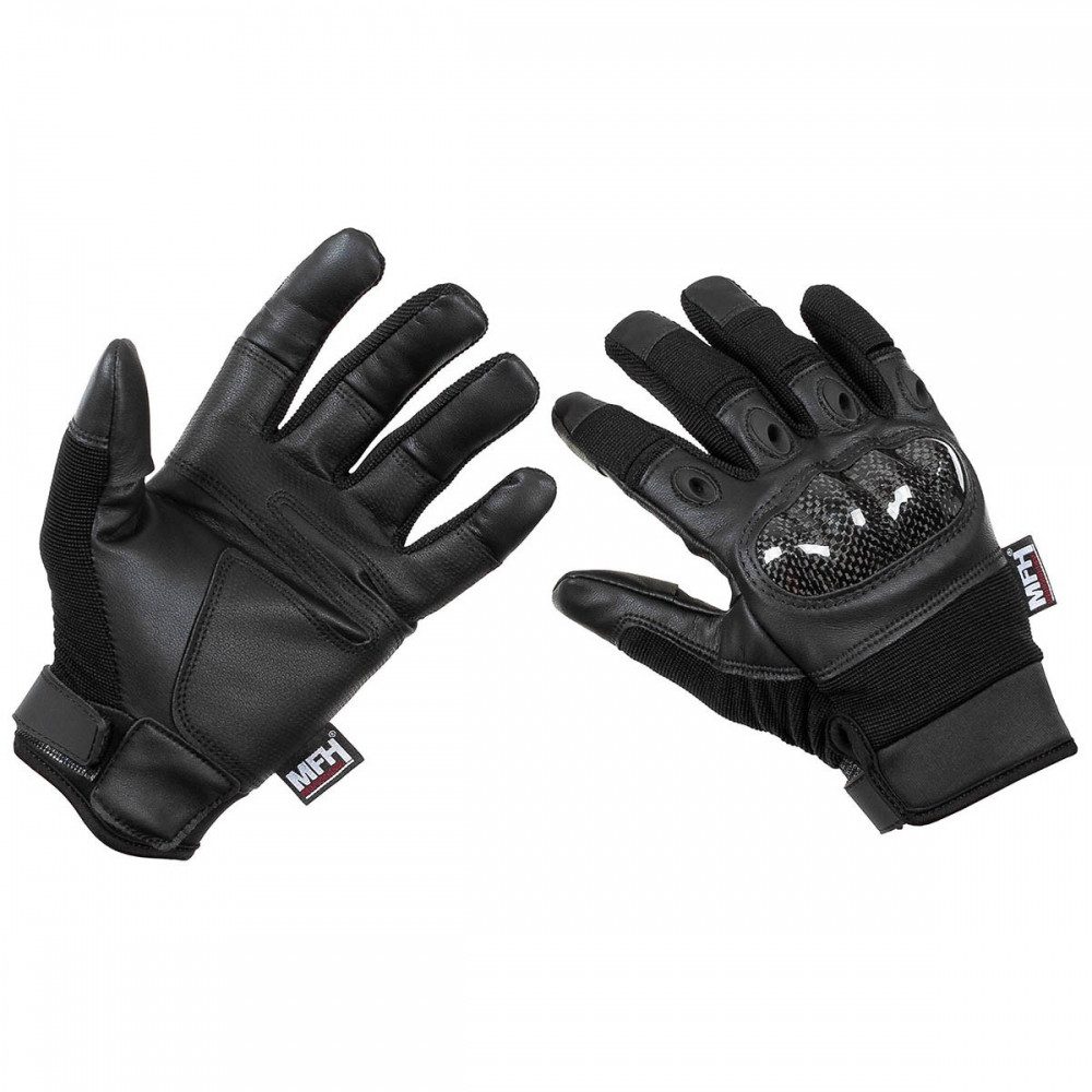 MFHHighDefence Multisporthandschuhe MFH High Defence Tactical Handschuhe "Mission" (Tactical Handschuhe "Mission) atmungsaktiv, schnell trocknend & strapazierfähig