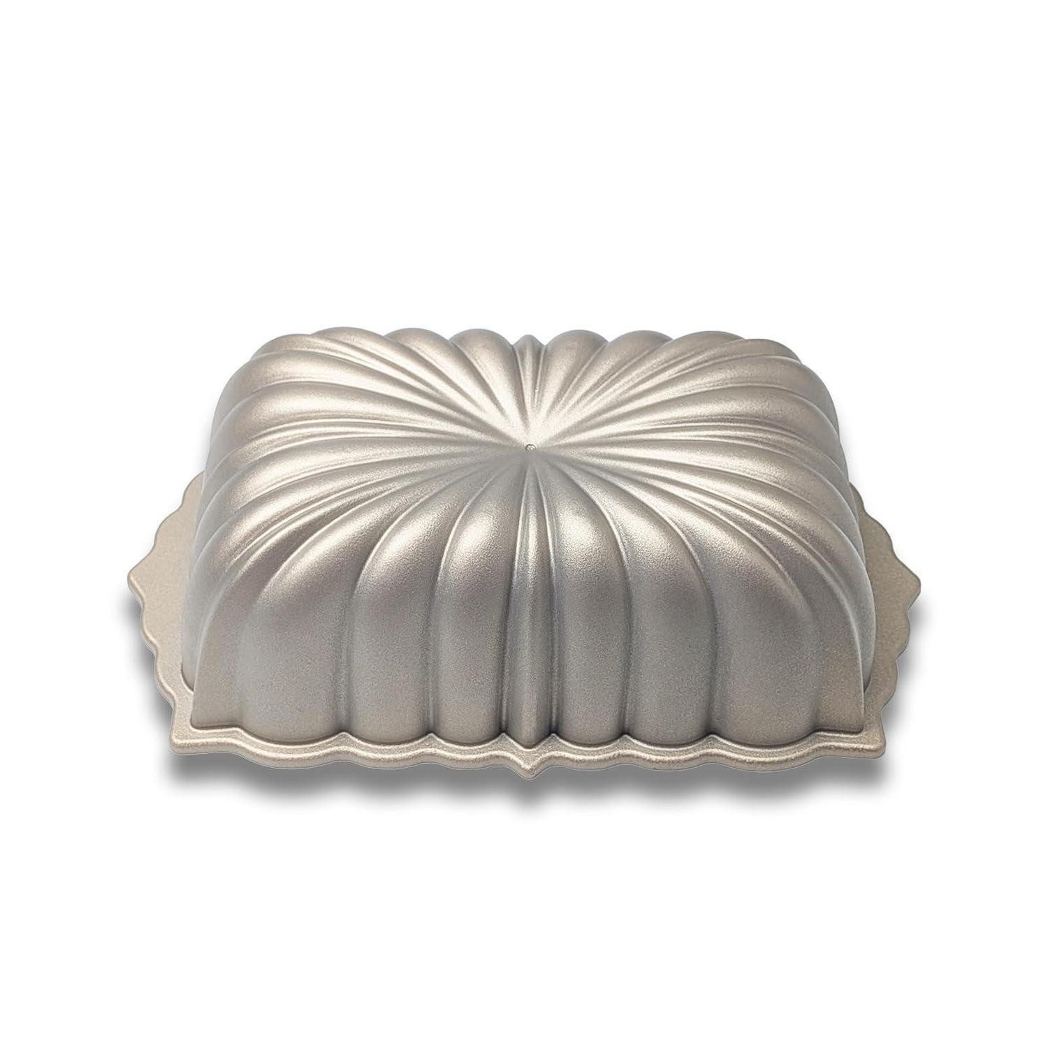 LuxusKollektion Brotbackform Kastenform Champagnergold geriffelt 8x5x3 Zoll, (1-tlg)