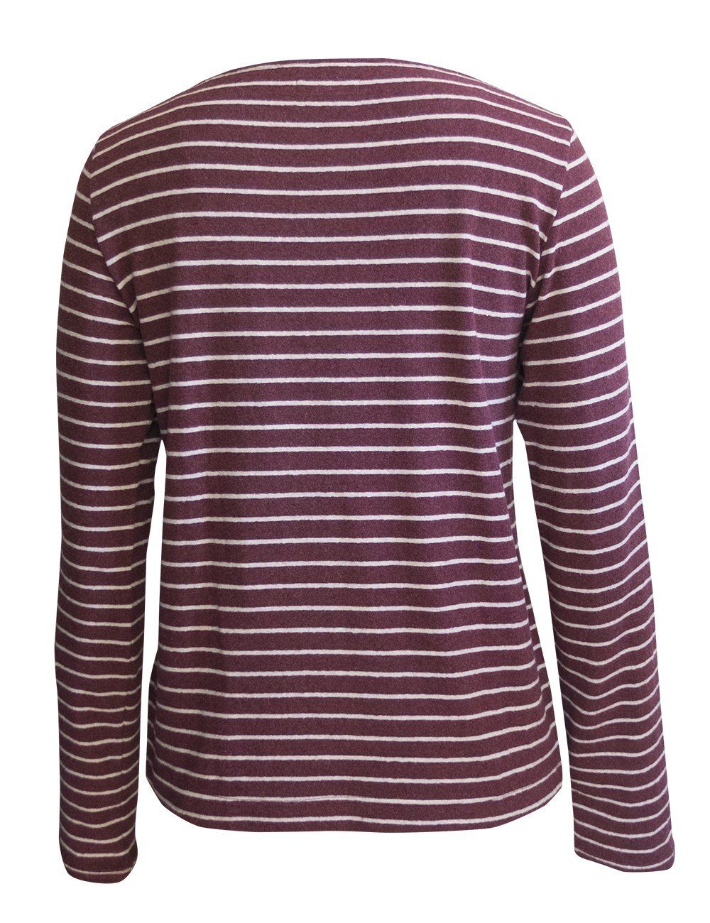 Brigitte von Boch Langarmshirt Cetta Langarmshirt bordeaux
