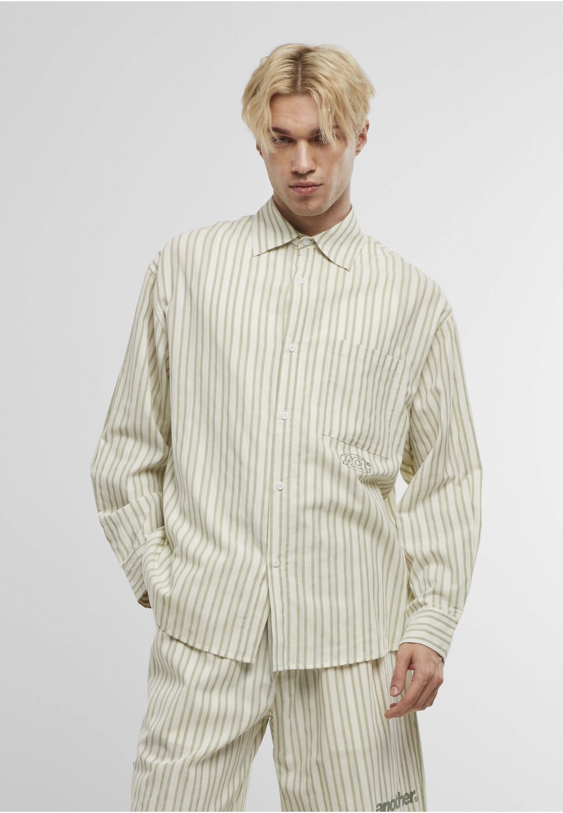 Another Cotton Lab Kurzarmshirt Another Cotton Lab Oversized Button Shirt (1-tlg)