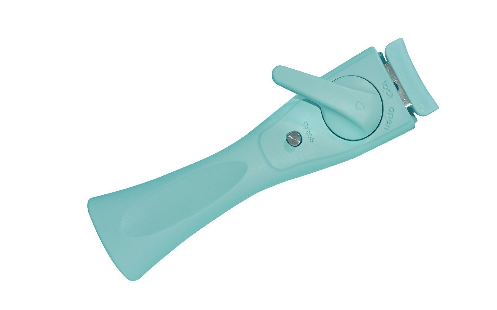 NEOFLAM® Сковородыgriff MIDAS Plus abnehmbarer Universalgriff - Eisblau (1-St), Abnehmbarer Universalgriff, Einfaches Öffnen/Спрятать, Hitzebeständig