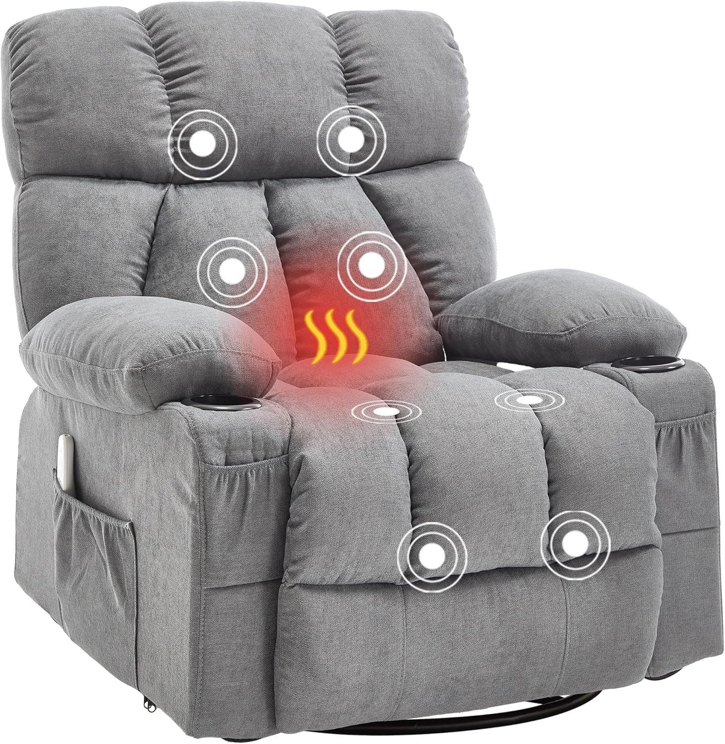 FANTASYLAB Relaxsessel Elektrisch Massagesessel, Fernsehsessel, Relaxstuhl günstig online kaufen