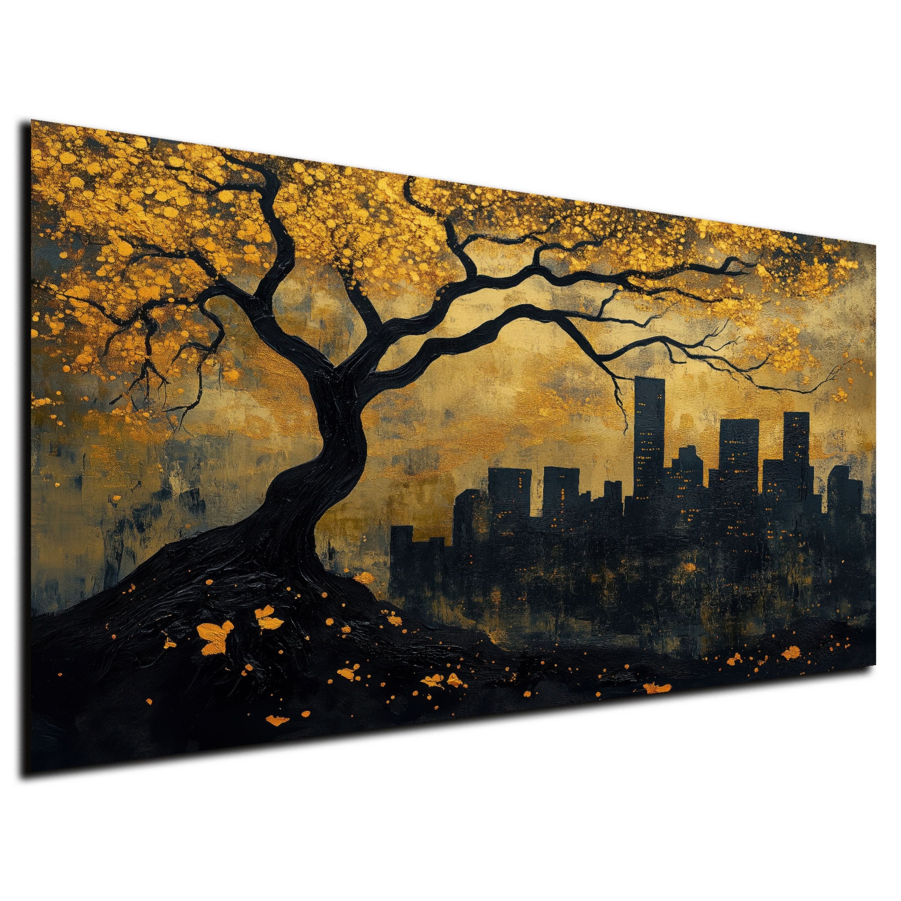 DARO Design Leinwandbild Modern Abstrakt Wandbilder XXL Wandbild Wand Deko günstig online kaufen