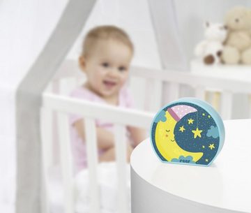 Reer Nachtlicht Reer LED-Nachtlicht MyBabyLight Mond, LED, Nicht dimmbar nicht Smart Home-fähig ohne Bewegungsmelder