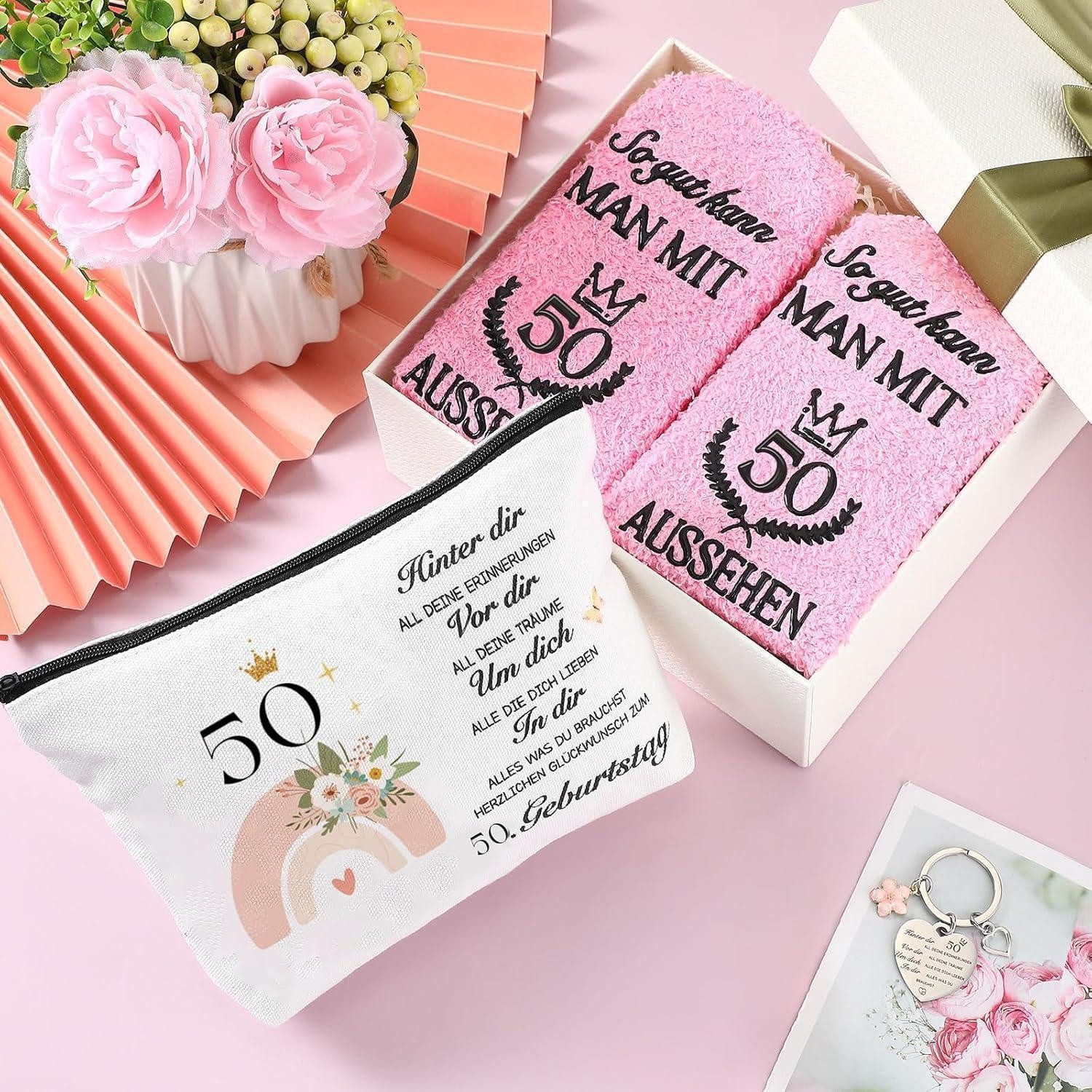 LuxusKollektion Badaccessoire-Set Geburtstagsgeschenk 50 1975 Kosmetiktasch günstig online kaufen