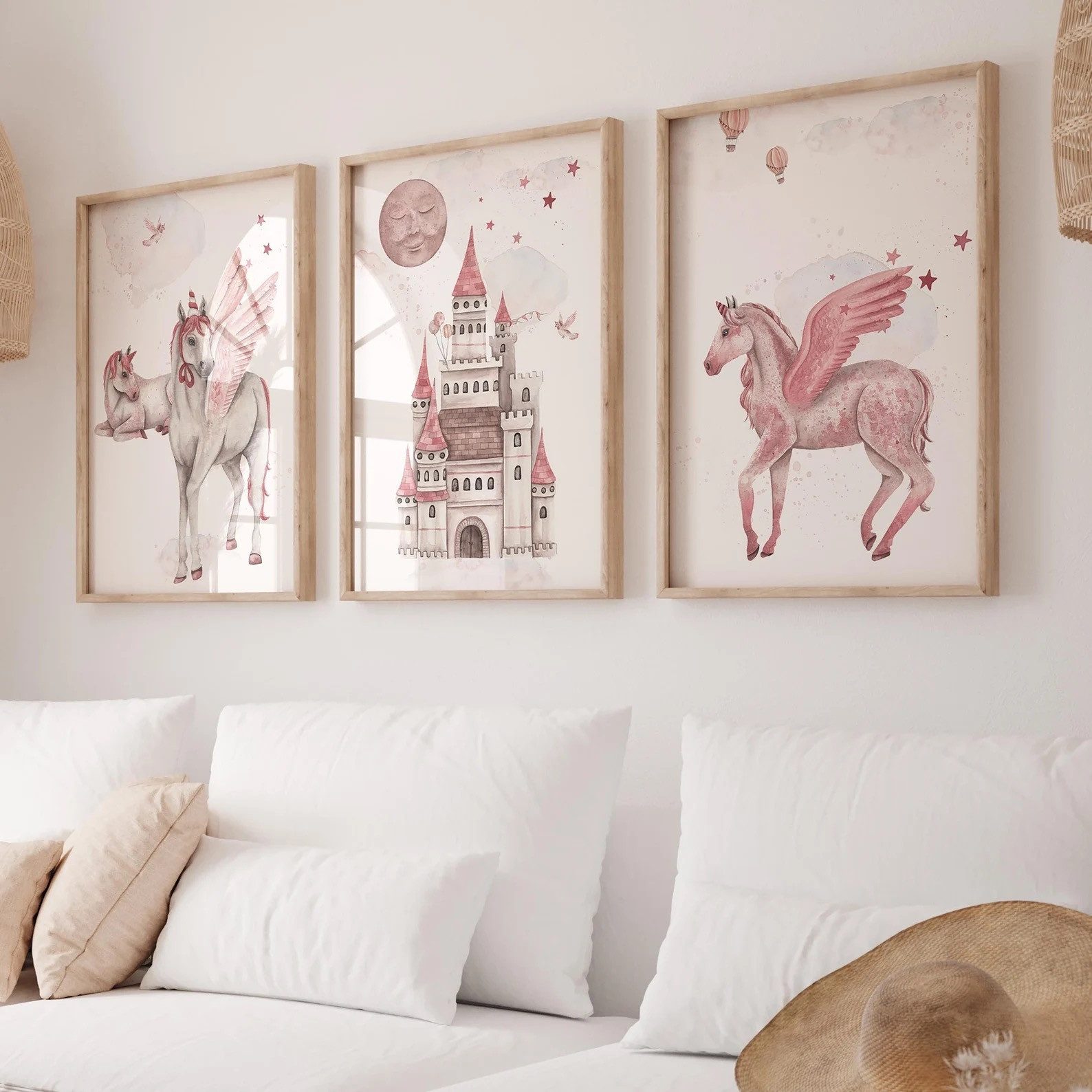 Poster Einhorn 3er Set P802