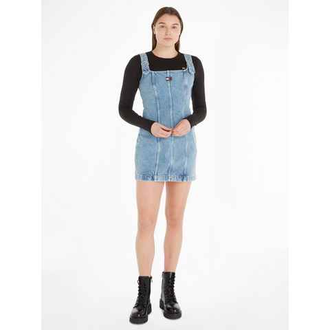 Tommy Jeans Jeanskleid BUCKLE MINI DRESS DG7012 mit Tommy Jeans Markenlabel