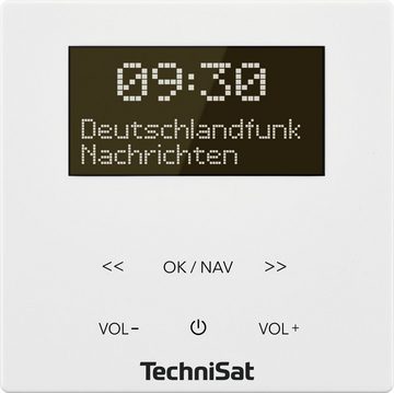 TechniSat DIGITRADIO UP 55 Steckdosen-Radio (Digitalradio (DAB), UKW mit RDS, 4,00 W, Unterputz-Radio, Unterputz-Lautsprecher, Bluetooth-Audiostreaming)