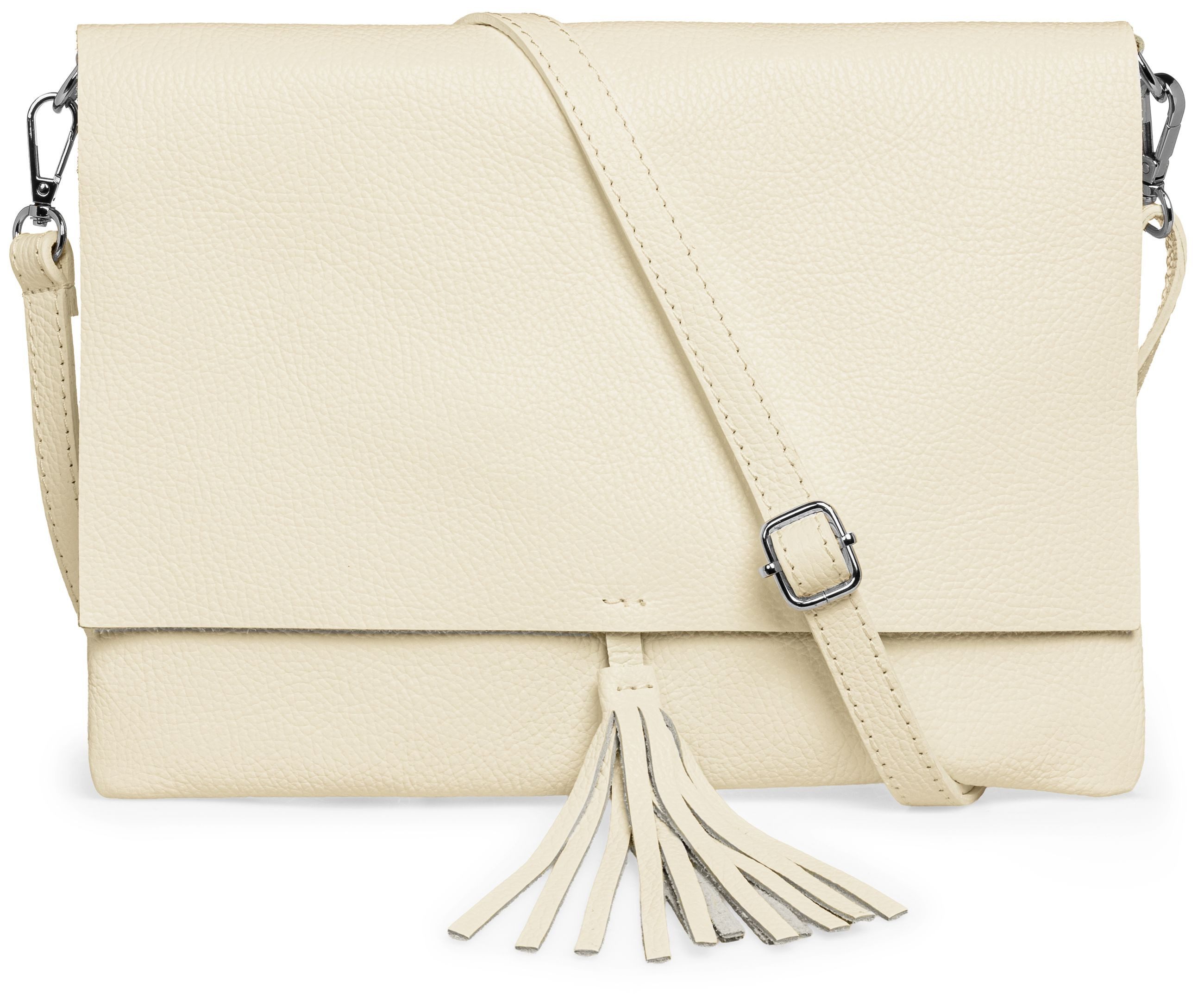 Caspar Umhängetasche xl Clutch Leder Damen günstig online kaufen