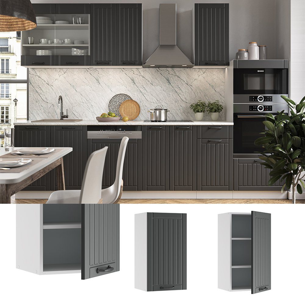 Vicco Hängeschrank Fame-Line, Anthrazit/Weiß, 40 cm günstig online kaufen