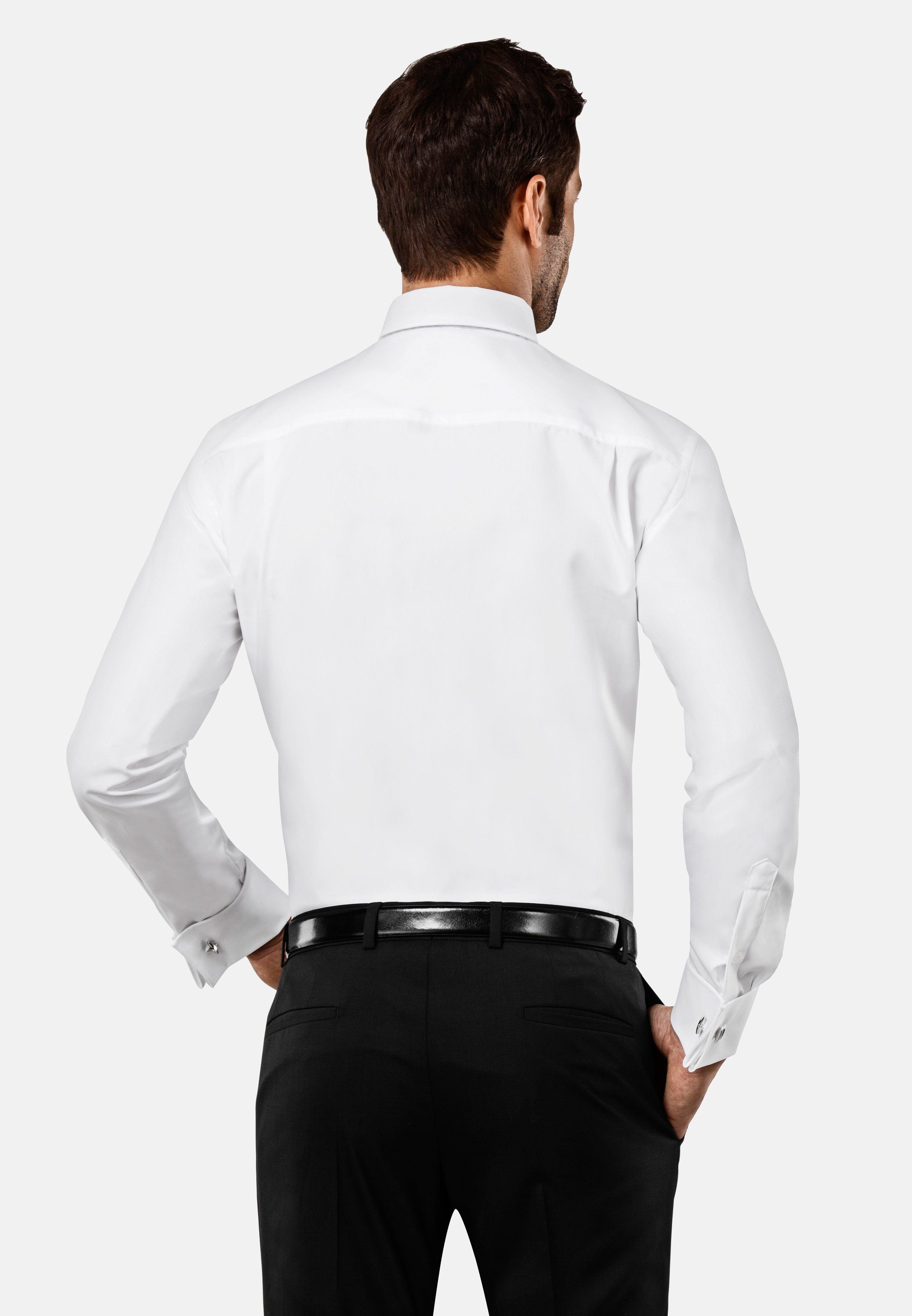 Vincenzo Boretti Businesshemd gerader Schnitt bügelfrei Umschlagmanschette günstig online kaufen