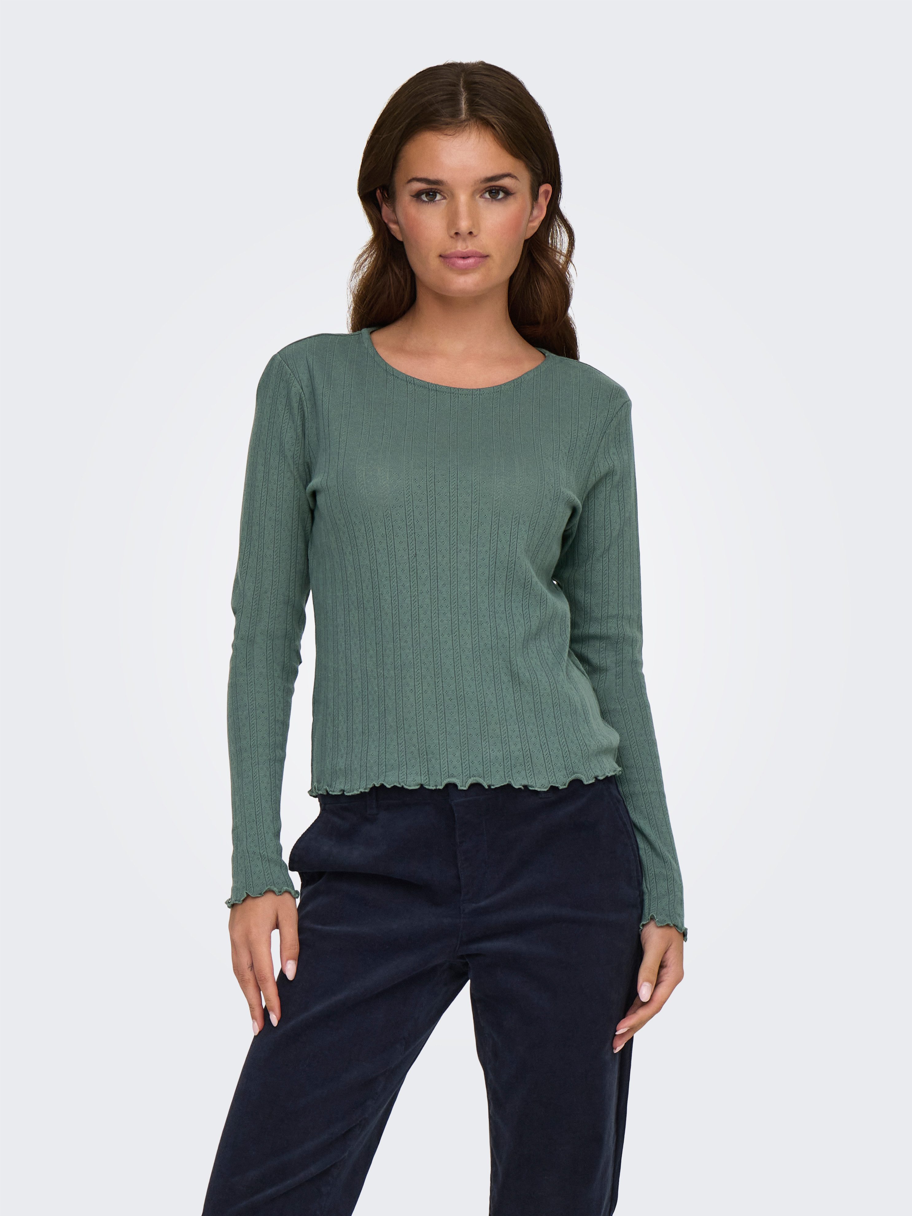 ONLY Langarmshirt ONLCARLOTTA L/S TOP NOOS günstig online kaufen