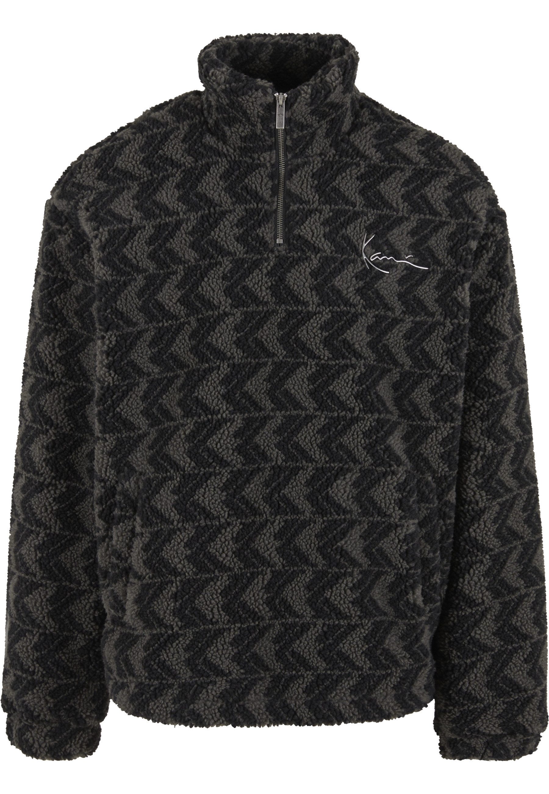 Karl Kani Sweater Karl Kani Metal Signature Monogram Teddy Troyer (1-tlg)