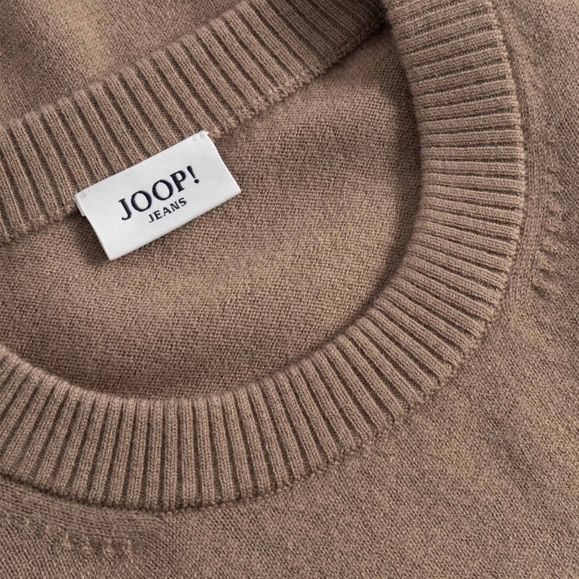 Joop Jeans Sweatshirt Herren Strickpullover 1er Pack Wolle (Packung, 1er Pack)