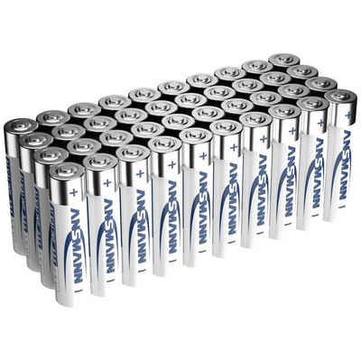 ANSMANN® »Alkaline Micro AAA / LR03 40er« Akku, Micro (AAA)-Batterie