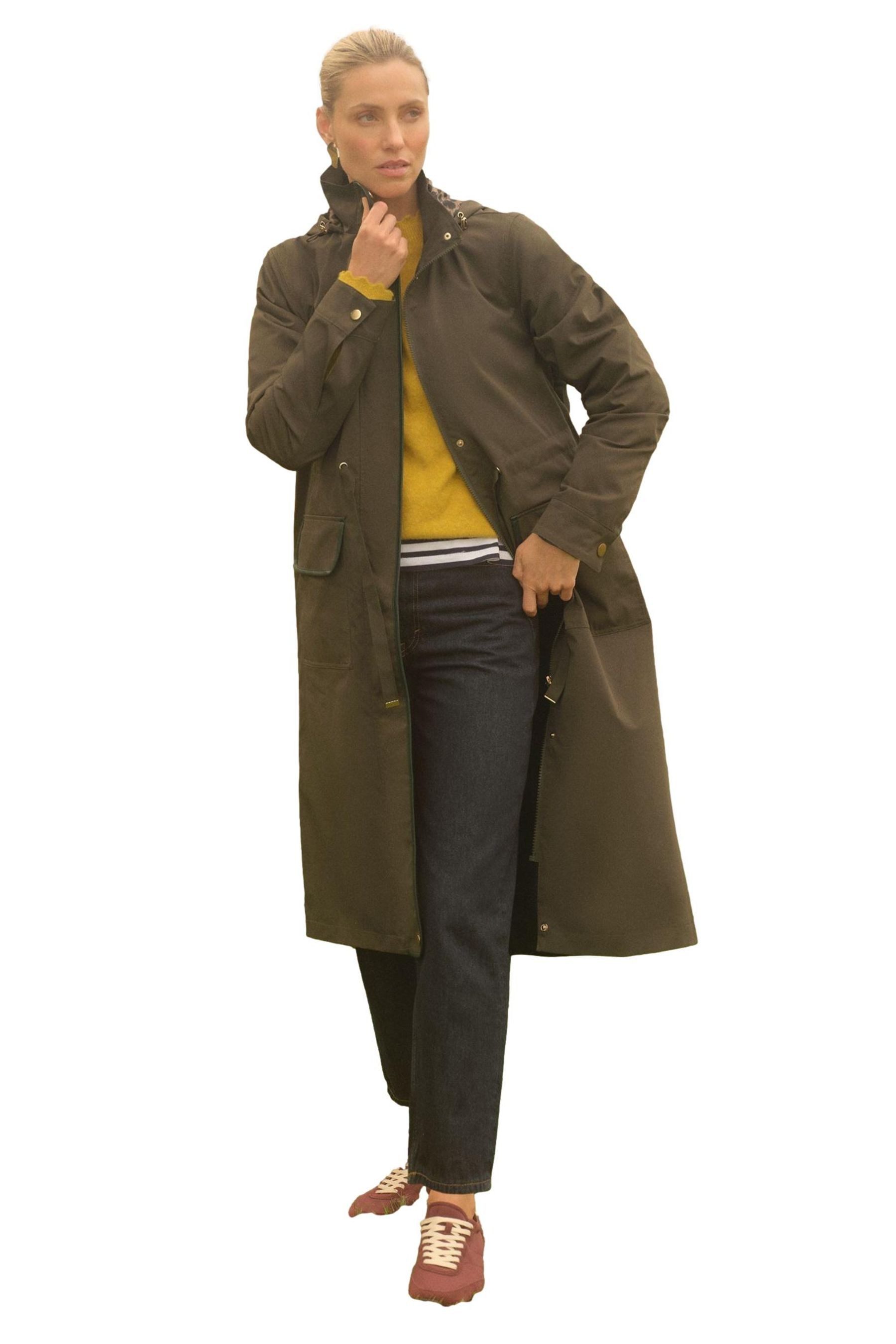 Love & Roses Regenmantel Love & Roses Spritzwasserabweisender Mantel (1-tlg)