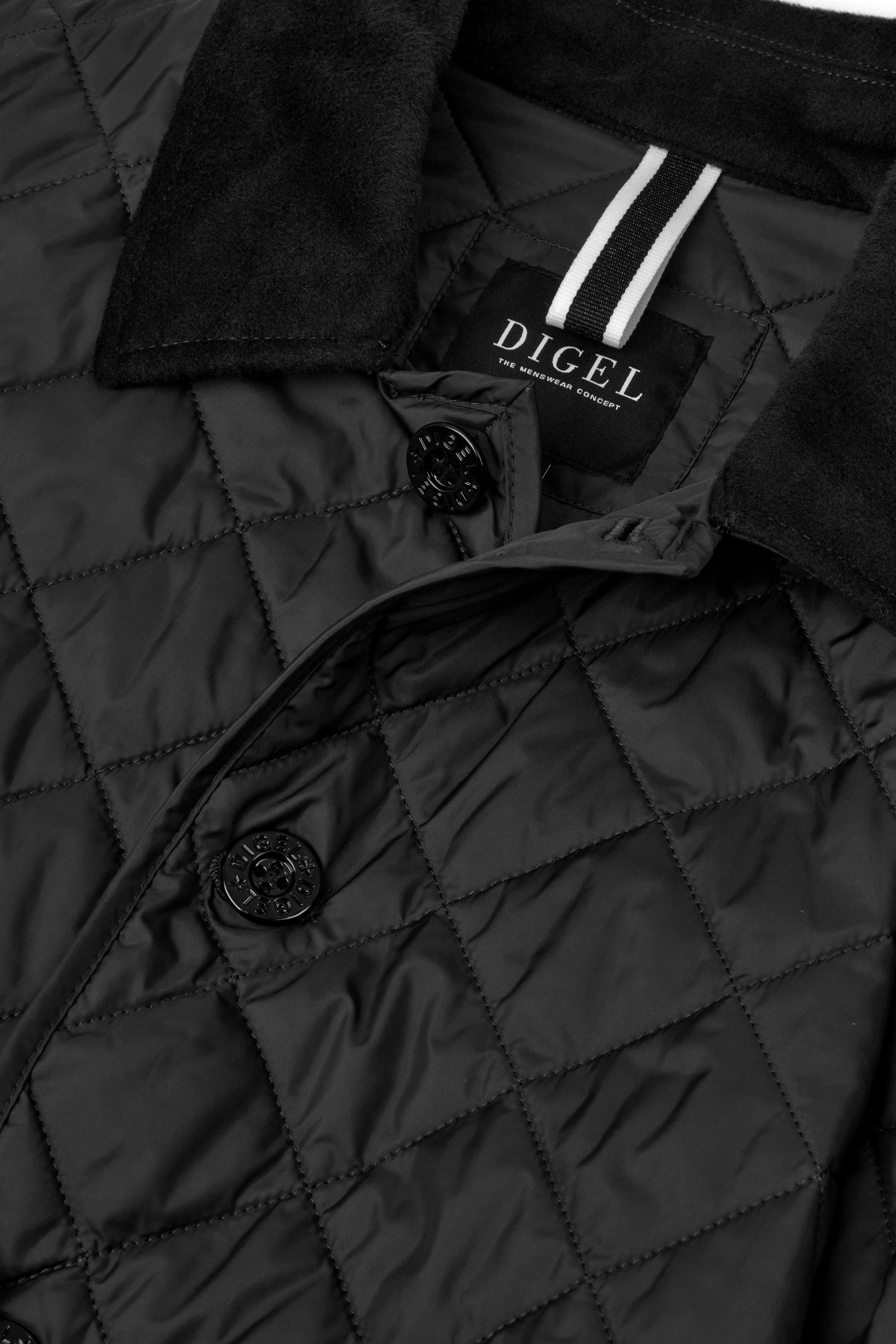 Digel Winterjacke Dalton (1-St) Sorona® Wattierung, wasserabweisend, Kragen aus wasserdichter Wolle