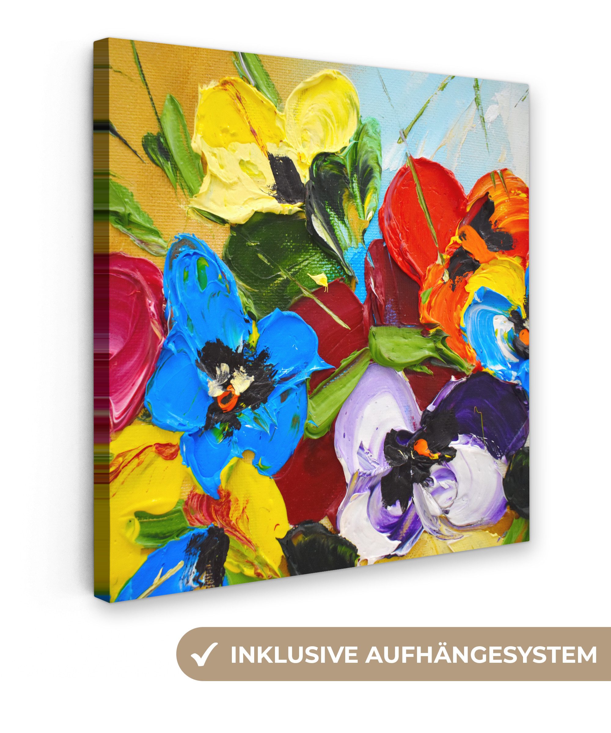 OneMillionCanvasses® Leinwandbild Ölfarbe - Malerei - günstig online kaufen