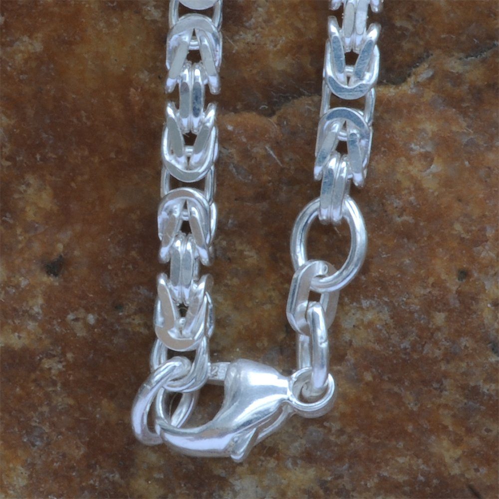 HOPLO Königskette 4,0 mm 925 Sterlingsilber günstig online kaufen