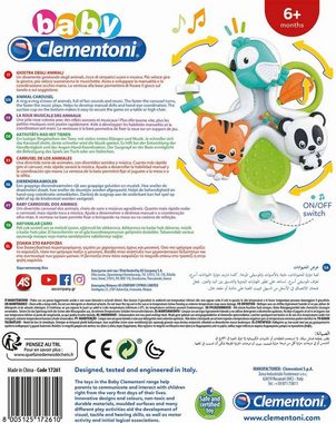 Clementoni® Lernspielzeug Baby Clementoni, Aktivitäts-Rad mit Tieren