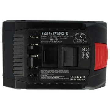 vhbw Ersatz für Bosch 1600A016GB, ProCORE18V für Akku Li-Ion 8000 mAh (18 V)