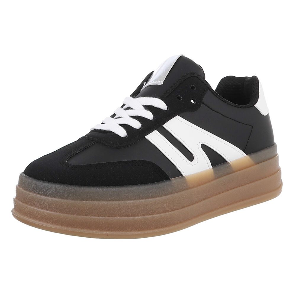 Ital-Design Damen Low-Top Freizeit Sneaker (88843379) Keilabsatz/Wedge Snea günstig online kaufen