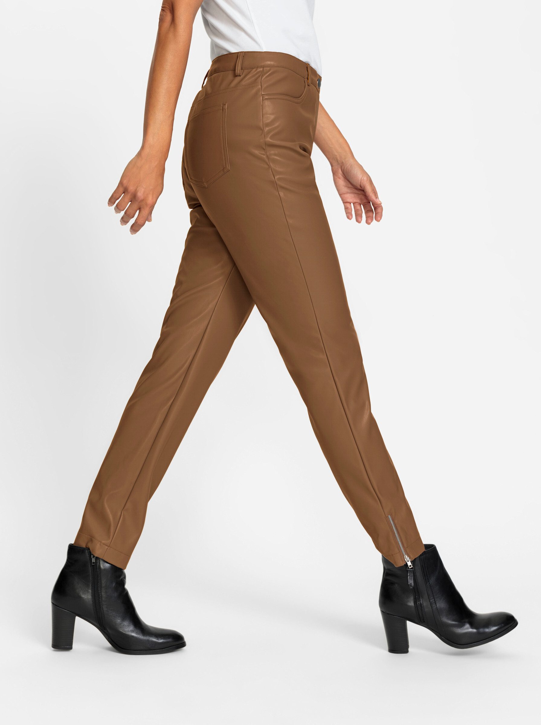 Witt Jerseyhose Lederimitathose Innenbeinlänge ca. 74 günstig online kaufen