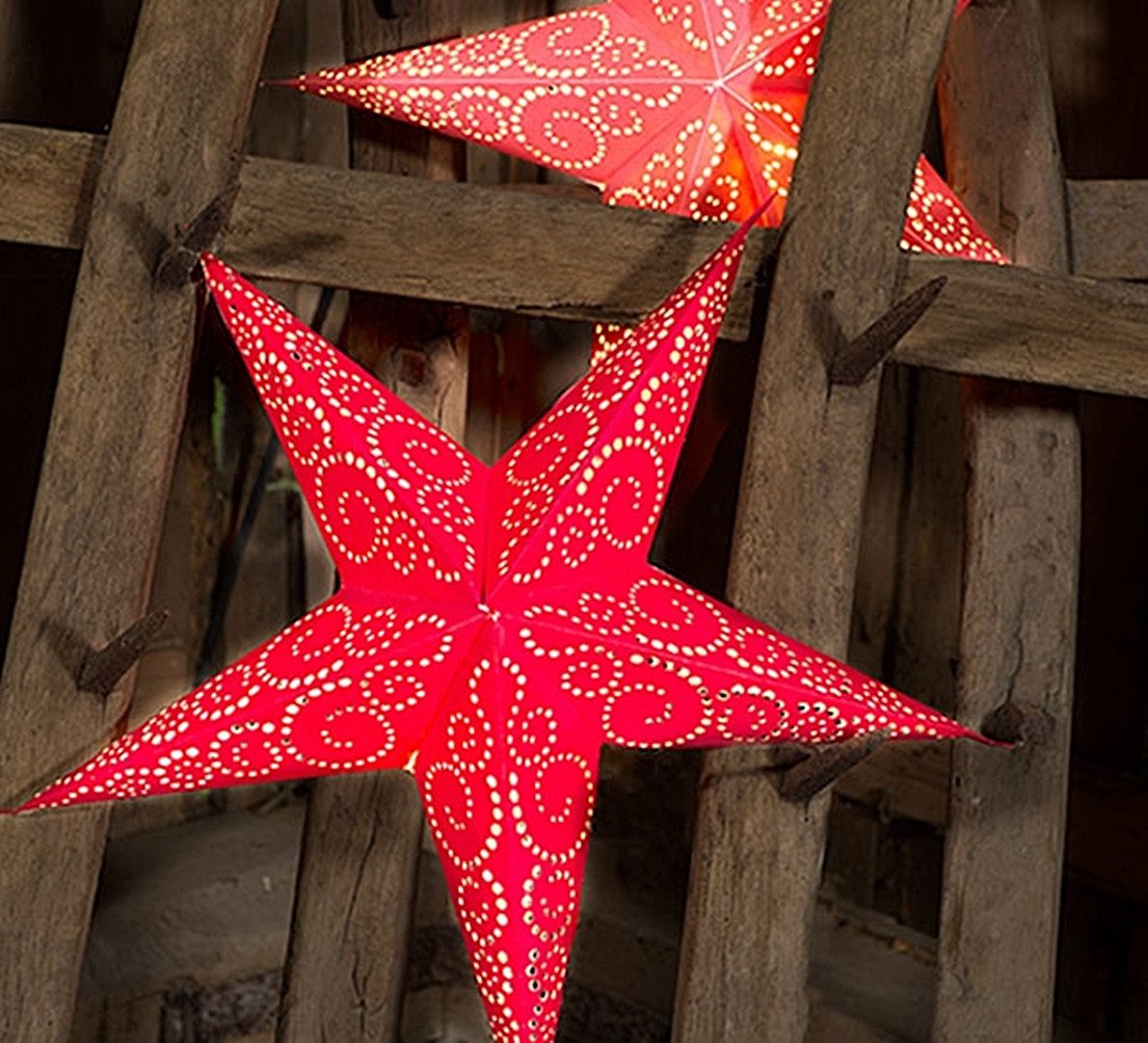 pajoma® Hängeleuchte 2er-Set Papierstern Ø 60cm, ohne Leuchtmittel, wahlwei günstig online kaufen