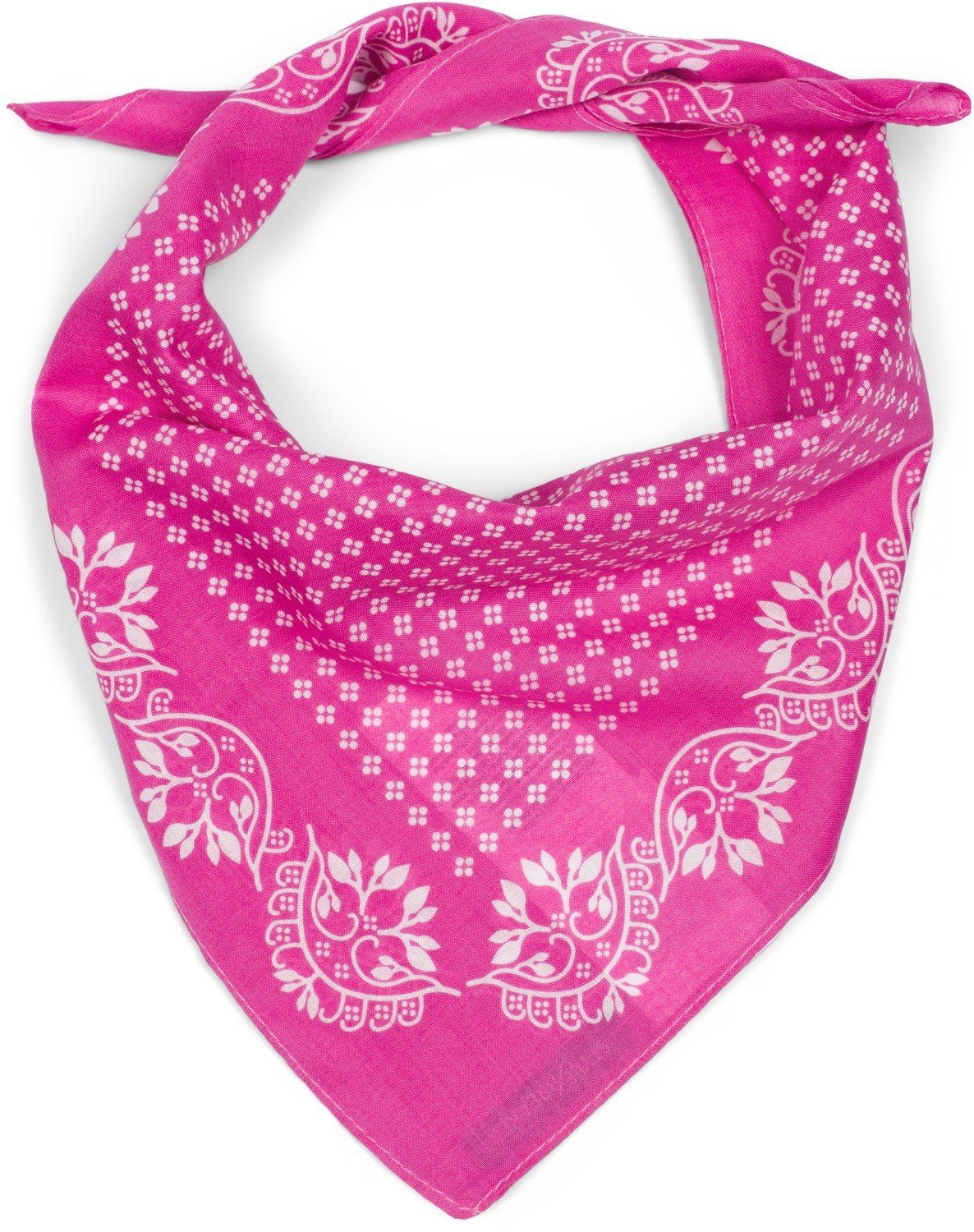 styleBREAKER Bandana Baumwolle Dreieckstuch mit Blümchen Muster, (1-St) günstig online kaufen