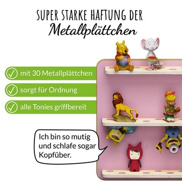 Holzura Kinderregal Regal für Toniebox, Aufbewahrung für Toniefiguren