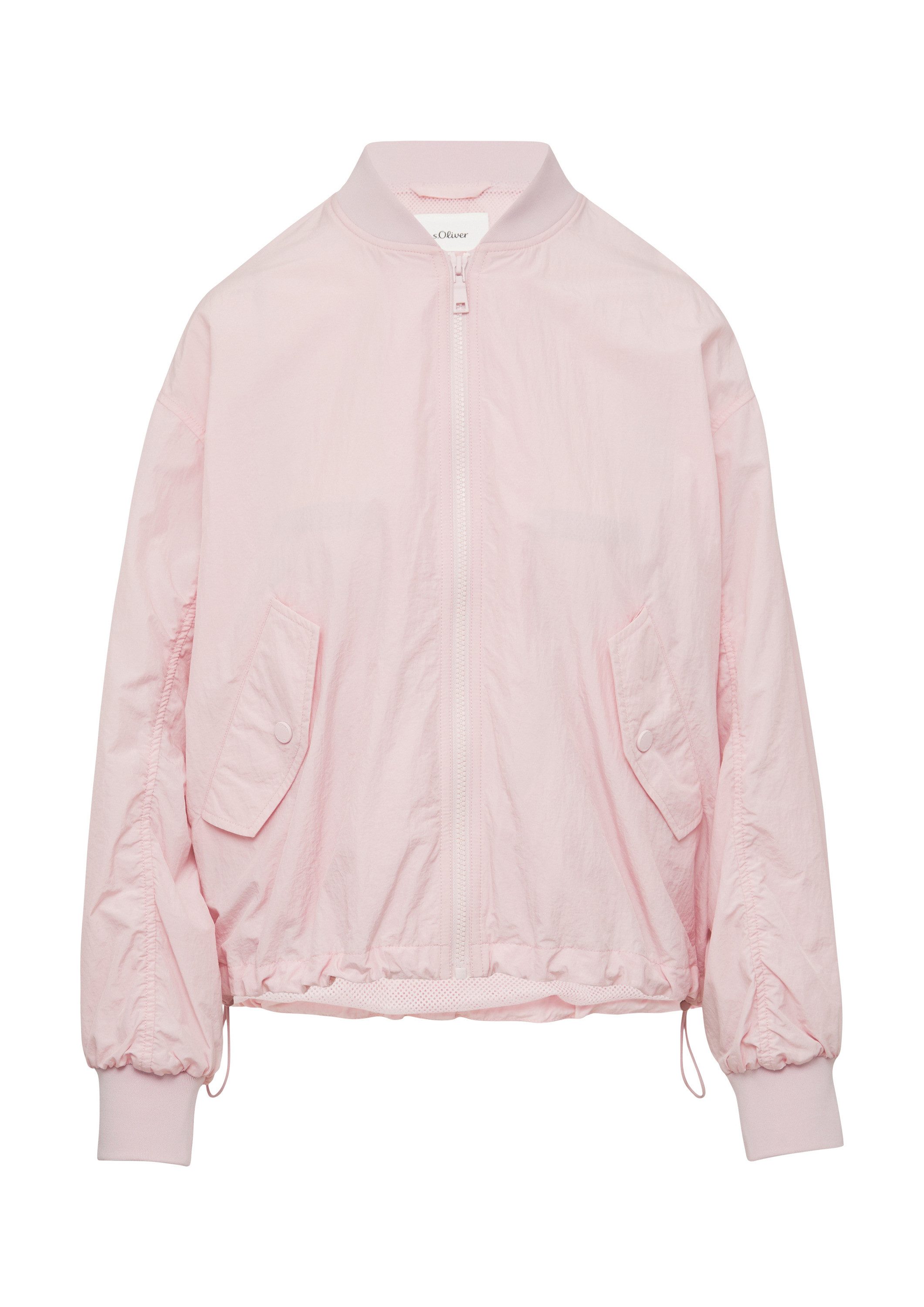 s.Oliver Funktionsjacke Outdoor-Jacke Leichter Nylon-Blouson im Relaxed Fit