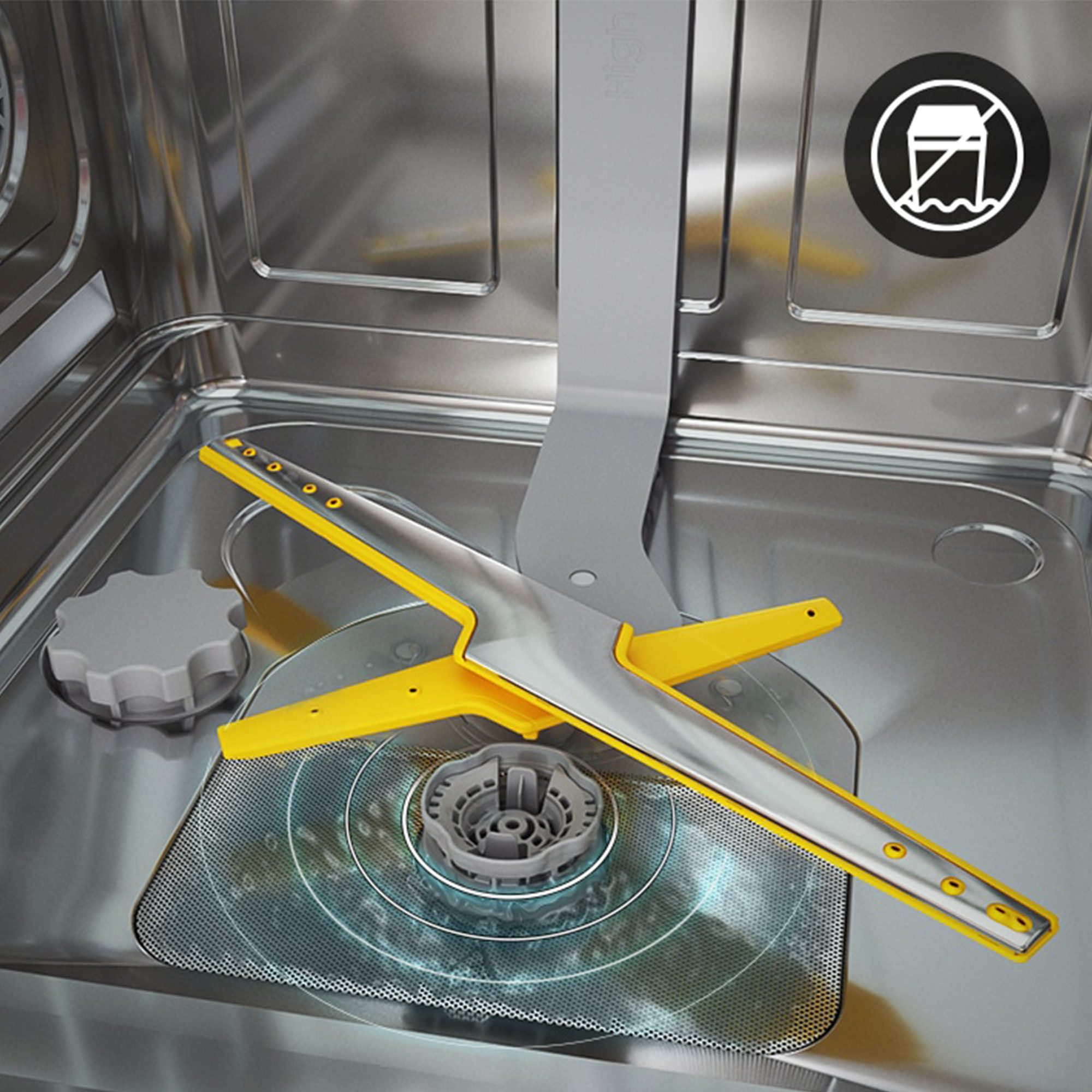 Samsung vollintegrierbarer Geschirrspüler DW7700B DW60BG750B00ET, 14 Maßgedecke