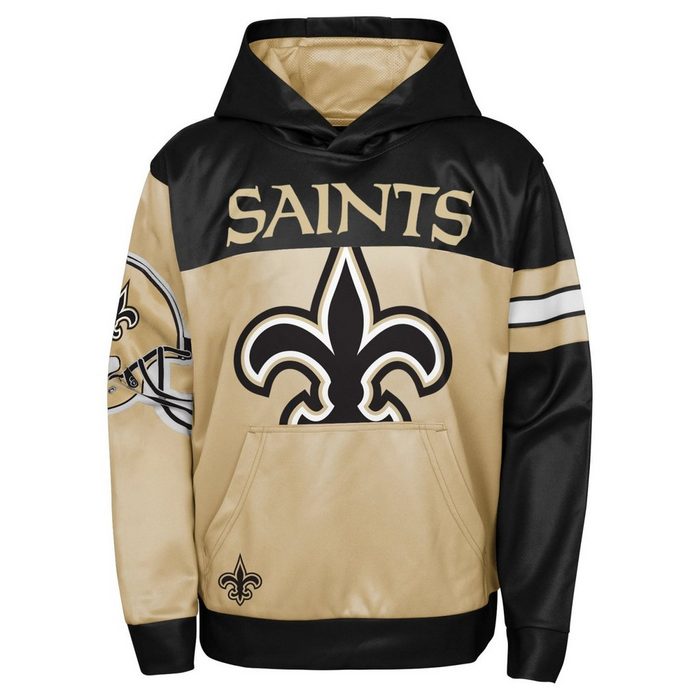 Outerstuff Kapuzenpullover NFL Sublimated GOAL New Orleans Saints