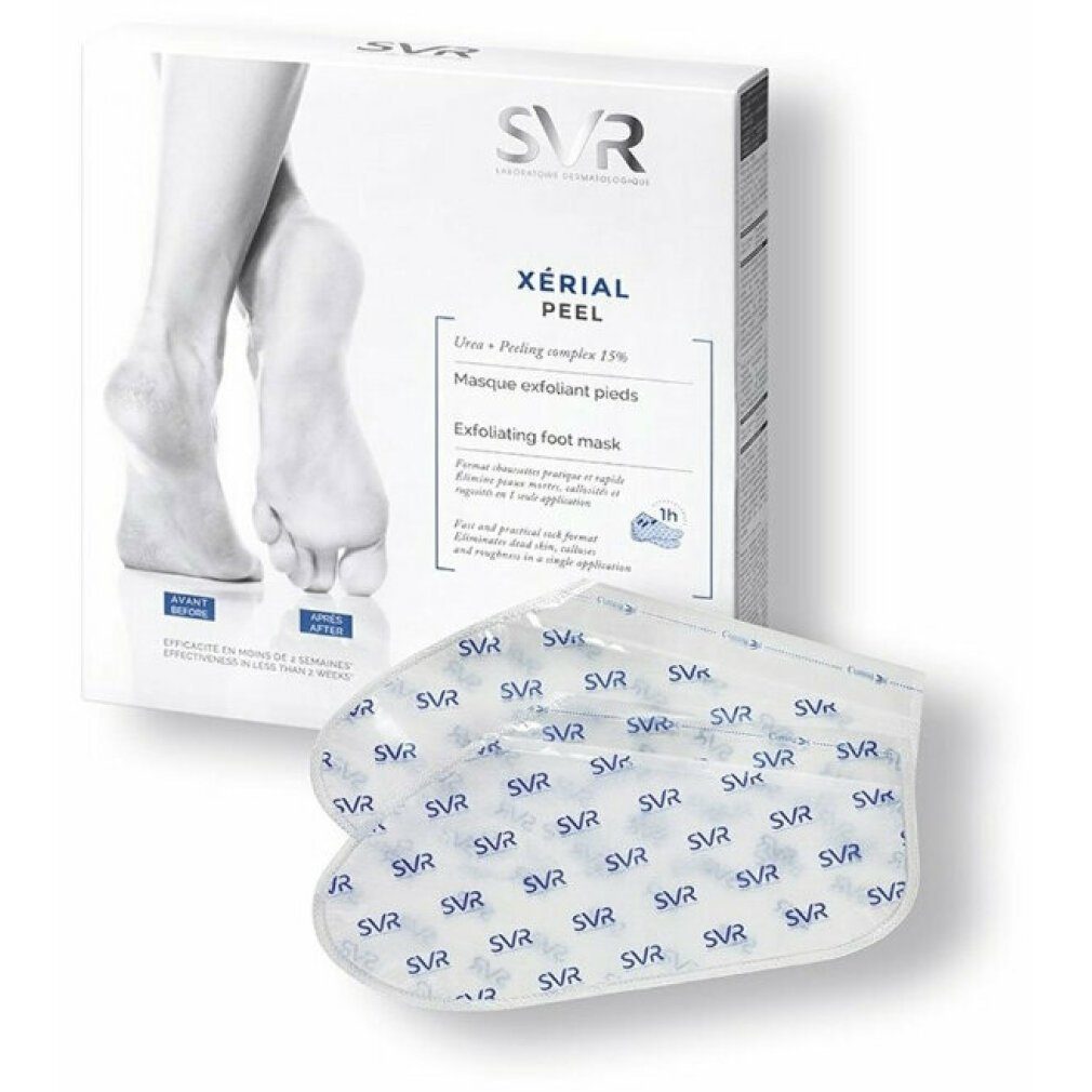 SVR Salzpeeling Xerial Peel Fußpeeling Maske 1 Paar