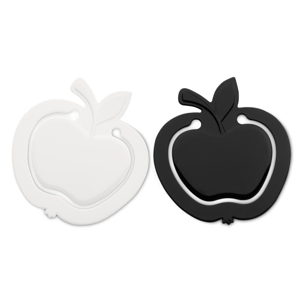 KOZIOL Lesezeichen Mini Apple Schwarz / Weiß