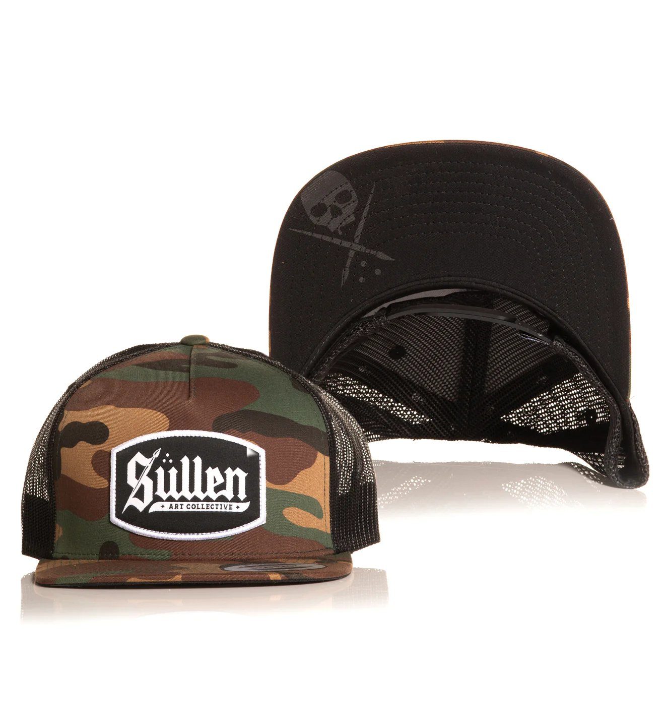 Sullen Clothing Baseball Cap Contour Camouflage