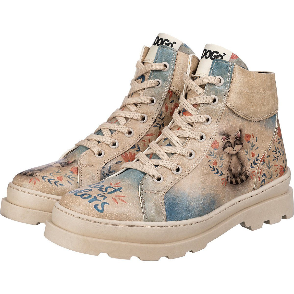Dogo Shoes »Adriana - Lost In Colors Schnürstiefeletten« Schnürstiefelette  online kaufen | OTTO